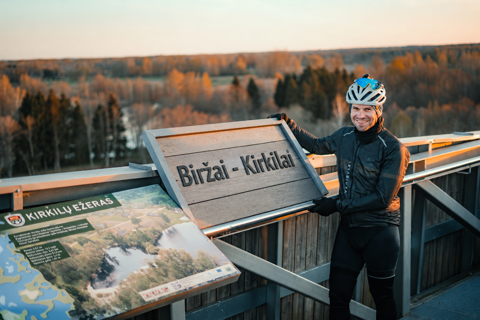 Biržai – Kirkilai maršruto viršelis