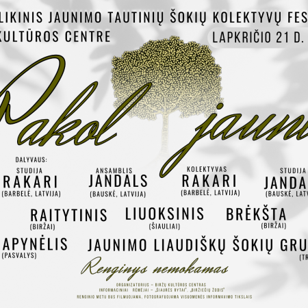 Respublikinis Jaunimo tautinių šokių kolektyvų festivalis ,,Pakol jauni"