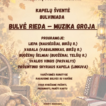 Rudens šventė „Bulviniada“