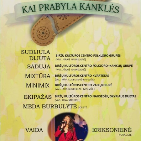 Vasaros šventė „Kai prabyla kanklės“