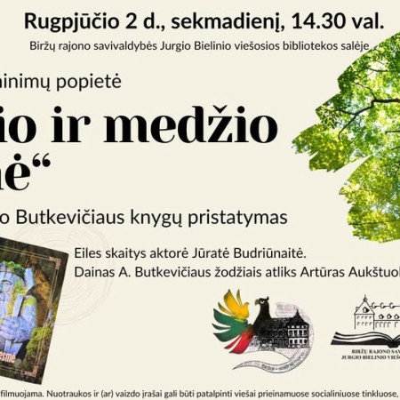 Algirdo Butkevičiaus naujausių knygų pristatymas