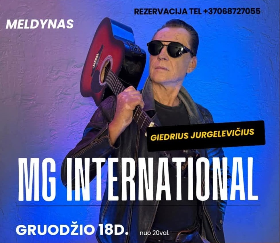 MG international koncerto plakatas